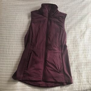 Lululemon Plum insulated Vest
